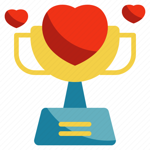 Trophy, winner, love, heart icon - Download on Iconfinder