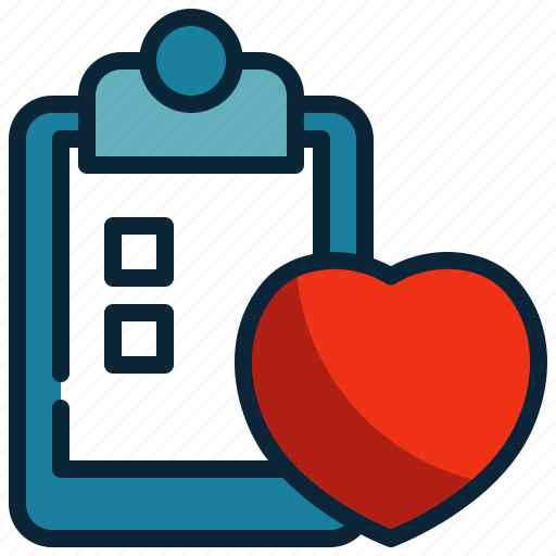 Check, list, love, heart icon - Download on Iconfinder