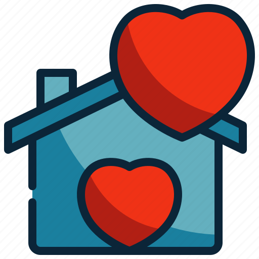 Home, house, love, heart icon - Download on Iconfinder