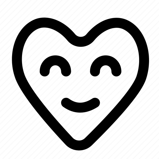 Imoji, smile, smily, heart, face icon - Download on Iconfinder