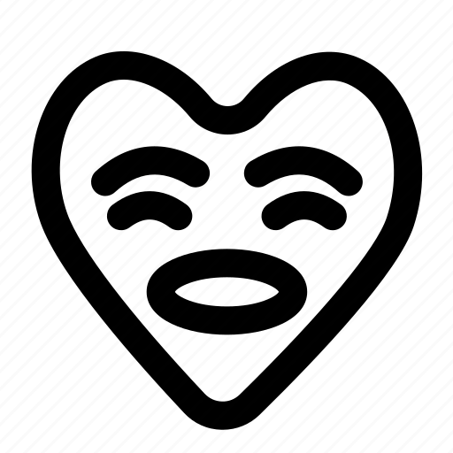 Heart, fave, emoji, love, smiley icon - Download on Iconfinder