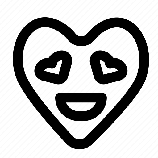 Love heart, emoji, romance, heart icon - Download on Iconfinder