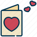 card, love, heart, happy, valentine
