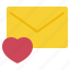 message, mail, envelope, heart, love, happy 