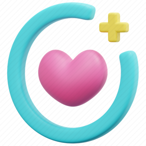 Care, aid, plus, help, heart, valentine, love 3D illustration - Download on Iconfinder