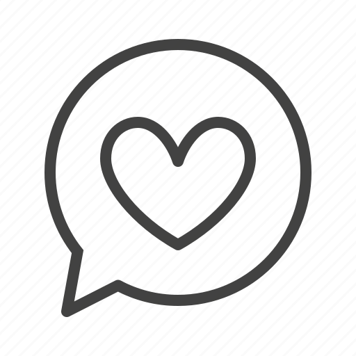 Chart, favourite, heart, love, message icon - Download on Iconfinder