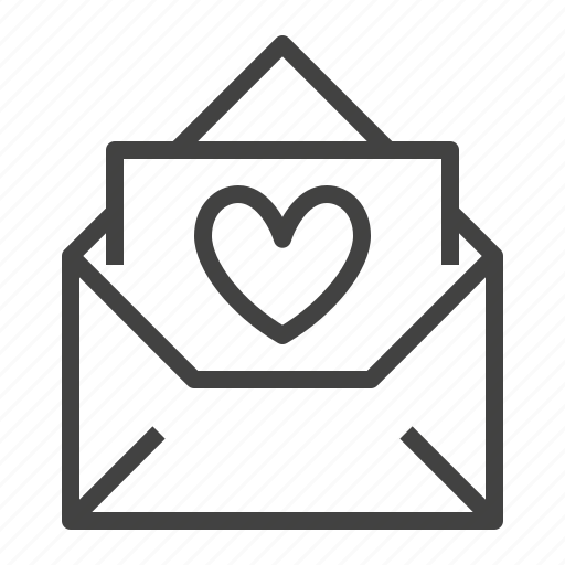 Heart, love, message, valentine icon - Download on Iconfinder