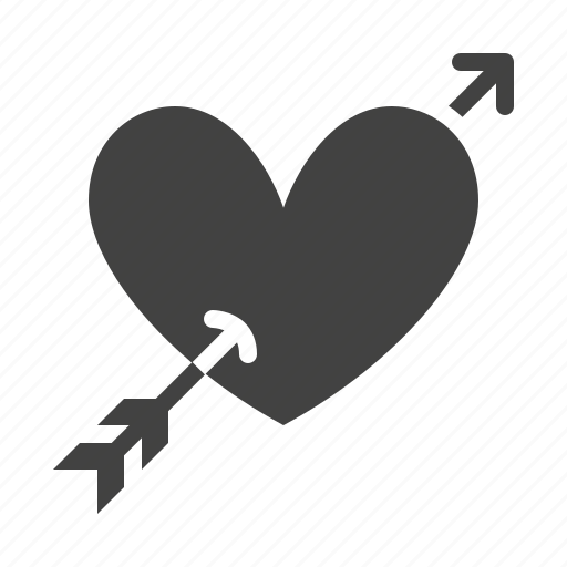 Arrow, heart, love, valentine icon - Download on Iconfinder