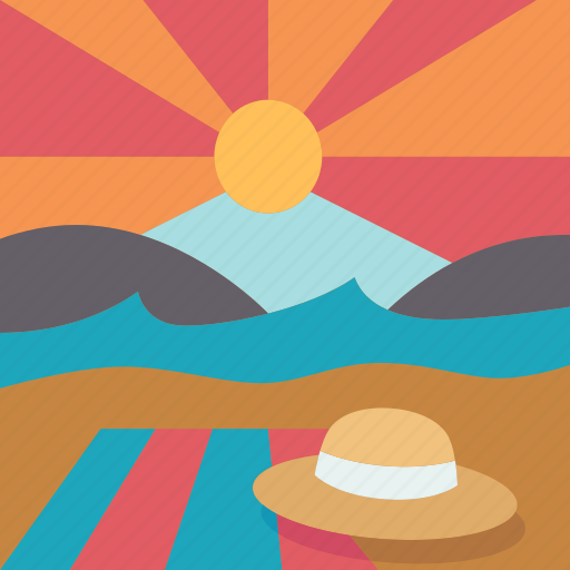 Summer, hot, sunshine, vacation, season icon - Download on Iconfinder
