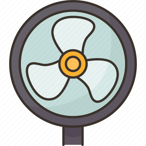 Fan, cooling, electric, wind, refreshing icon - Download on Iconfinder