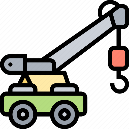 Crane, carry, deck, industry, machinery icon - Download on Iconfinder