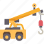 crane, carry, deck, building, construction 