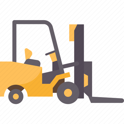 Forklift, cargo, lift, warehouse, industrial icon - Download on Iconfinder