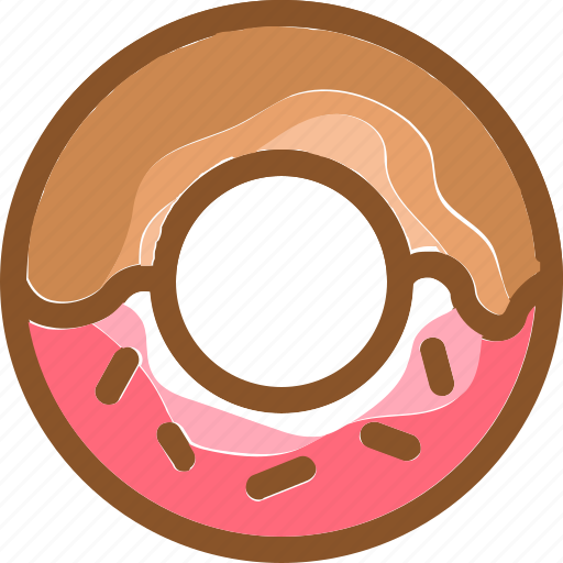 Donut, eat, food, ingredients, meal, restaurant, sweet icon - Download on Iconfinder