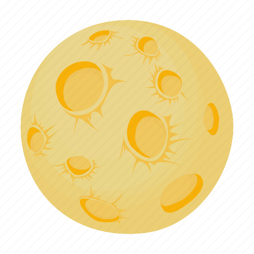 Crater, full moon, helloween, moon, planet icon - Download on Iconfinder