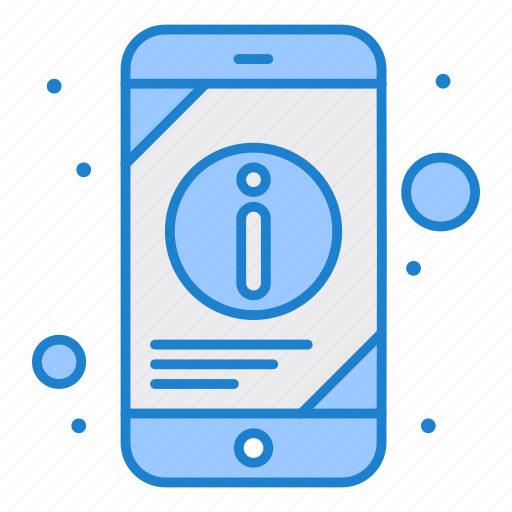 Information, mobile, phone icon - Download on Iconfinder