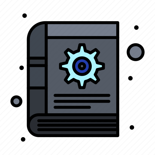 Book, content, gear, notes icon - Download on Iconfinder