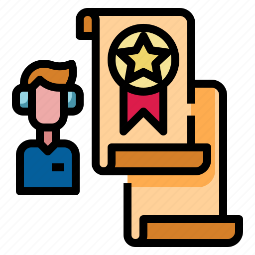 Experience, diploma, certification, graduate, professions, and, jobs icon - Download on Iconfinder