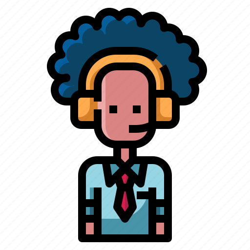 Support, call, customer, service, headphones, avatar, phone icon - Download on Iconfinder