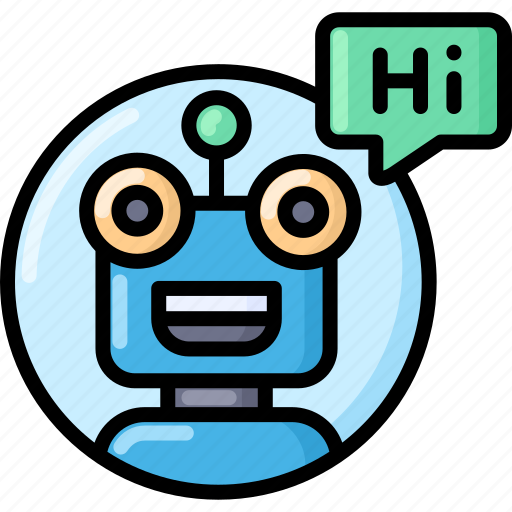 Helpdesk, chatbot, chat, artificial intelligence, robot icon - Download on Iconfinder