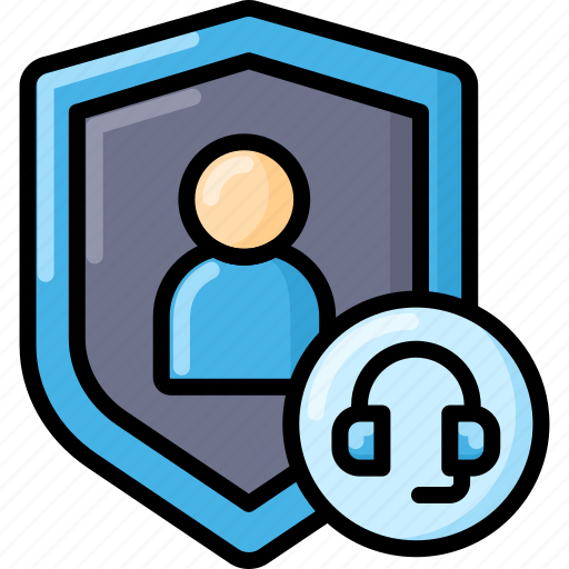 Helpdesk, protection, shield, customer care, service icon - Download on Iconfinder