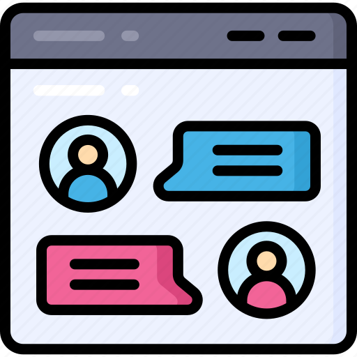 Helpdesk, website, chat, conversation, message icon - Download on Iconfinder