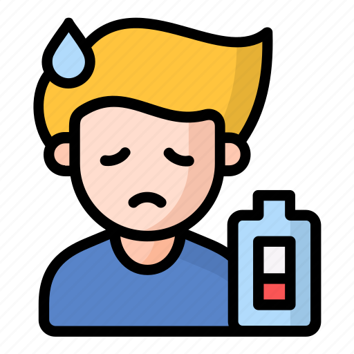 Hepatitis, fatigue, avatar, exhausted, tired, sick icon - Download on Iconfinder