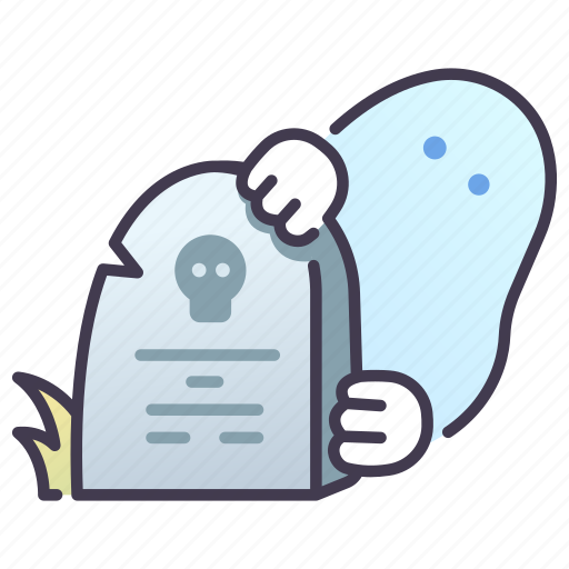 Ghost, grave, graveyard, halloween, horror, scary, spooky icon - Download on Iconfinder