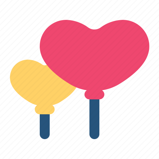 Balloons, heart, love, party icon - Download on Iconfinder