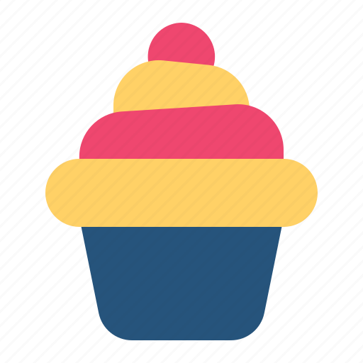 Cake, cupcake, dessert, food, sweet icon - Download on Iconfinder