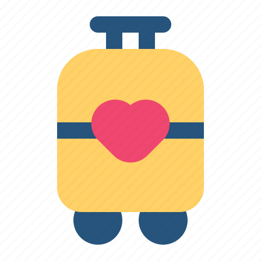 Bag, suitcase, tourism, travel, wedding icon - Download on Iconfinder