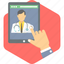 doctor, doctor call, video call, contact, phone, call doctor, doctor advise