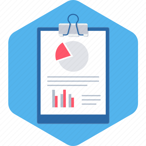 Clipboard, analytics, business, diagram, graph, report icon - Download on Iconfinder