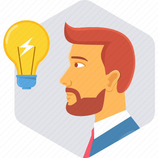 Brain, idea, business, creative, human, man, thinking icon - Download on Iconfinder