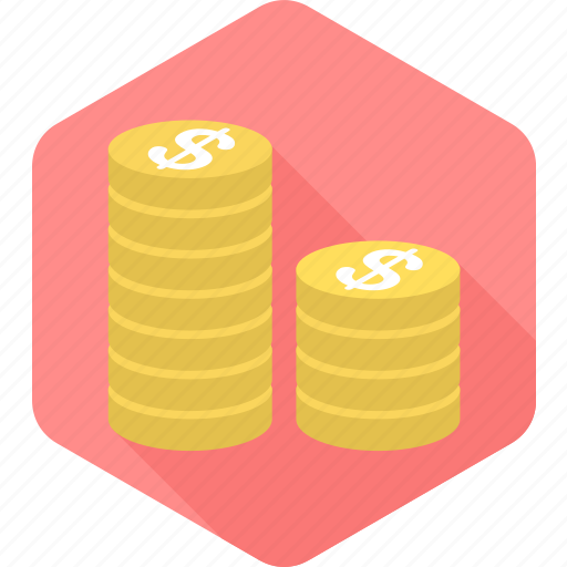 Coins, dollar, cash, currency, gambling, money, payment icon - Download on Iconfinder