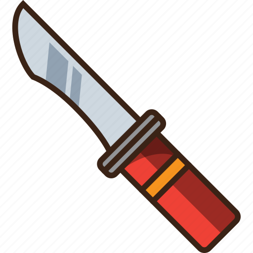Camping, knife, protect, survive, trekking icon - Download on Iconfinder