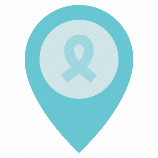 Charity, donation, location, pin icon - Download on Iconfinder