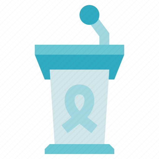 Charity, donation, tribune, conference, podium icon - Download on Iconfinder