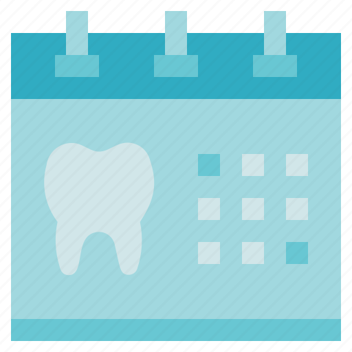 Dental care, dentist, schedule, date, calendar, tooth icon - Download on Iconfinder
