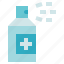 antiseptic spray, bottle, hygiene, medicine 