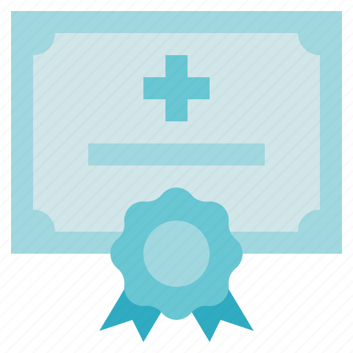 Award, medical service, medical certificate, license icon - Download on Iconfinder