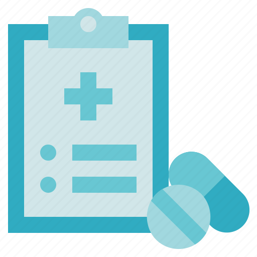 Document, list medicine, pharmacy, report icon - Download on Iconfinder