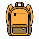 school, education, college, bag, backpack