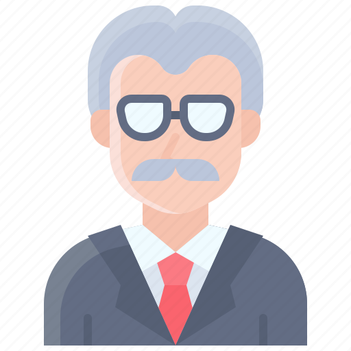 School, education, institution, learn, principal, senior, avatar icon - Download on Iconfinder