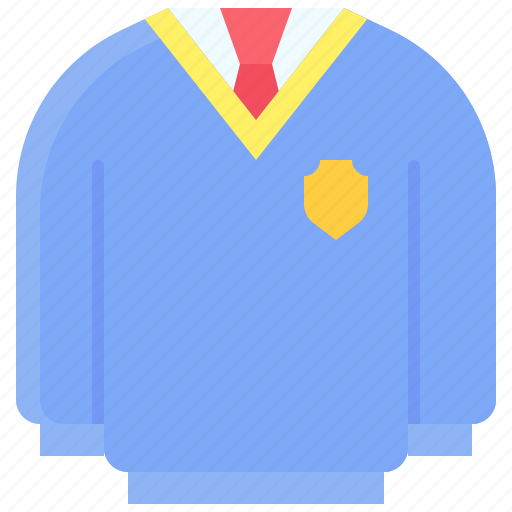School, education, institution, learn, uniform icon - Download on Iconfinder