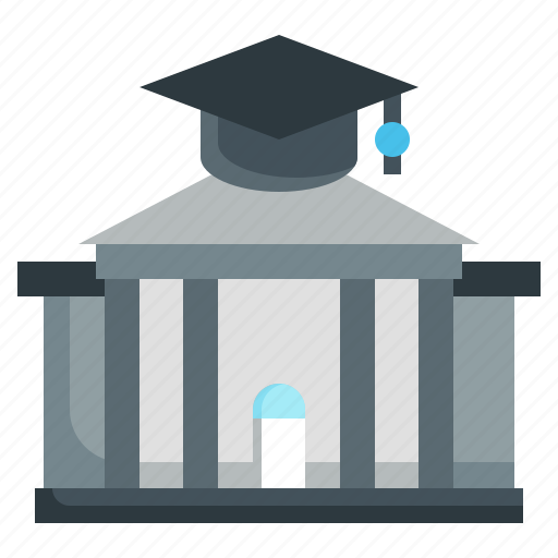 Higher, education, college, school, architecture, city, high icon - Download on Iconfinder