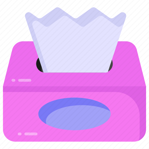 Hankie box, tissue box, wipes, tissue paper, tissue pack icon - Download on Iconfinder