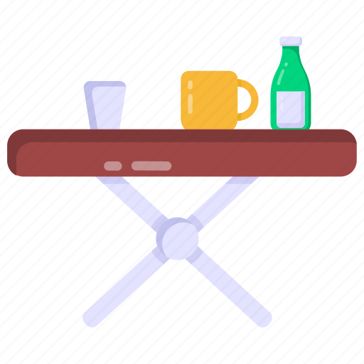 Table, picnic table, folding table, portable table, furniture icon - Download on Iconfinder