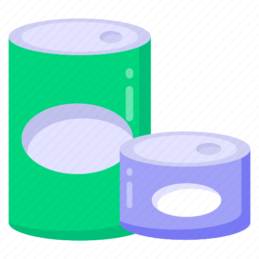Food cans, food tins, tins, food containers, canned meal icon - Download on Iconfinder