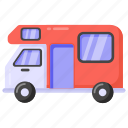vehicle, camper van, travel bus, autobus, bus